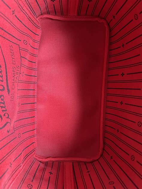 louis vuitton made in america red interior